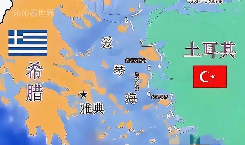 希腊与土耳其交火，背后原因耐人寻味。
从历史来看，希土两国历经诸多波折，希腊长期