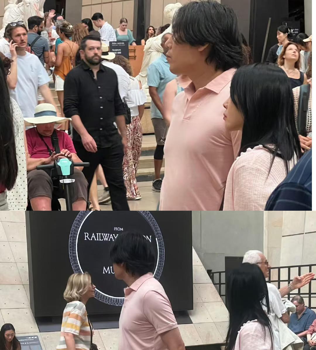 前几天第一次线下见秦昊，
真是太让我不可思议了，
他真人跟电视里完全不一样呀！看