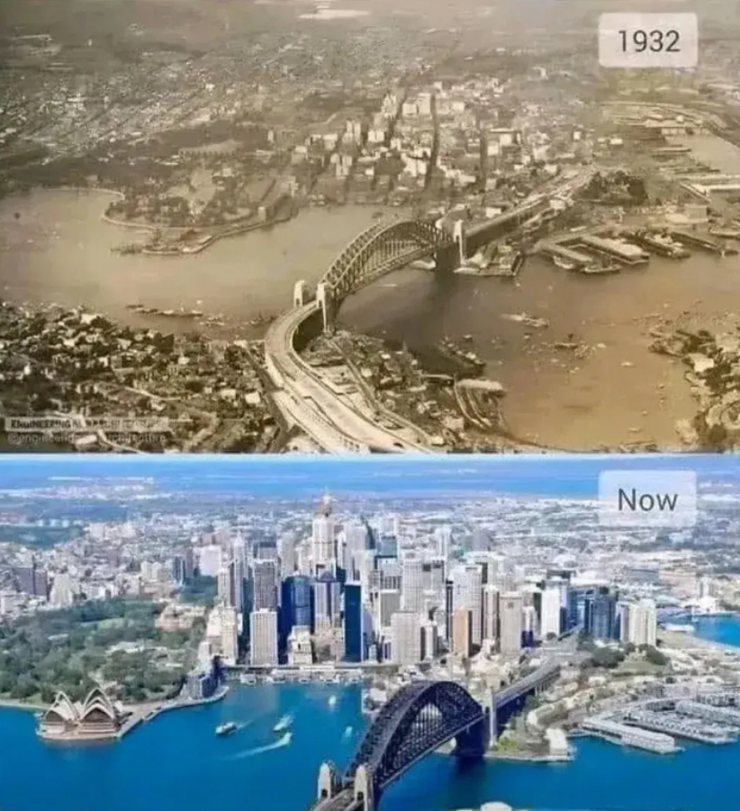 同一地方，快100年了，这工程牛！！