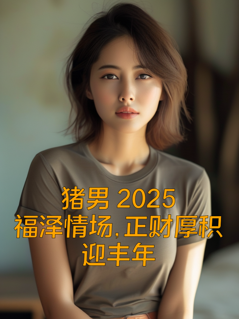 猪男2025：福泽情场，正财厚积迎丰年