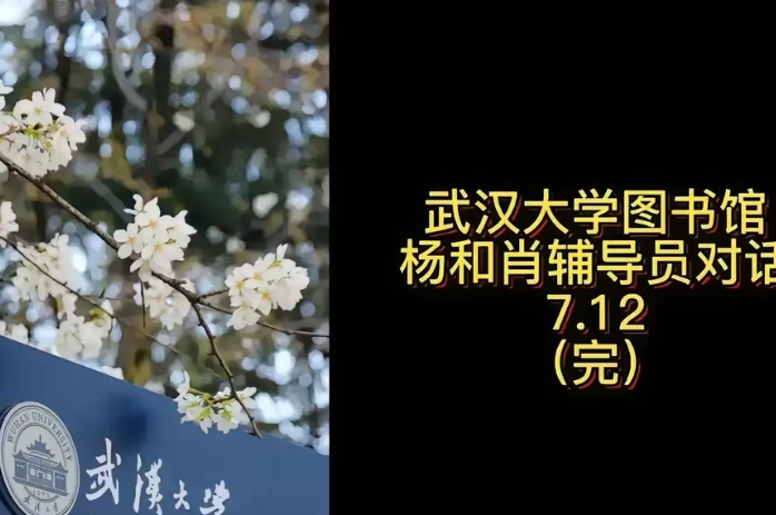 武汉杨某媛开始反击了，
公开辅导员的录音就是第一步。
接下来她的估计会接着录音拿