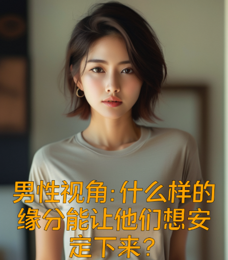 男性视角：什么样的缘分能让他们想安定下来？