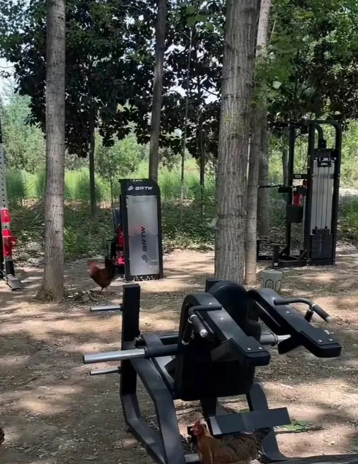 第一次见乡村主题健身房