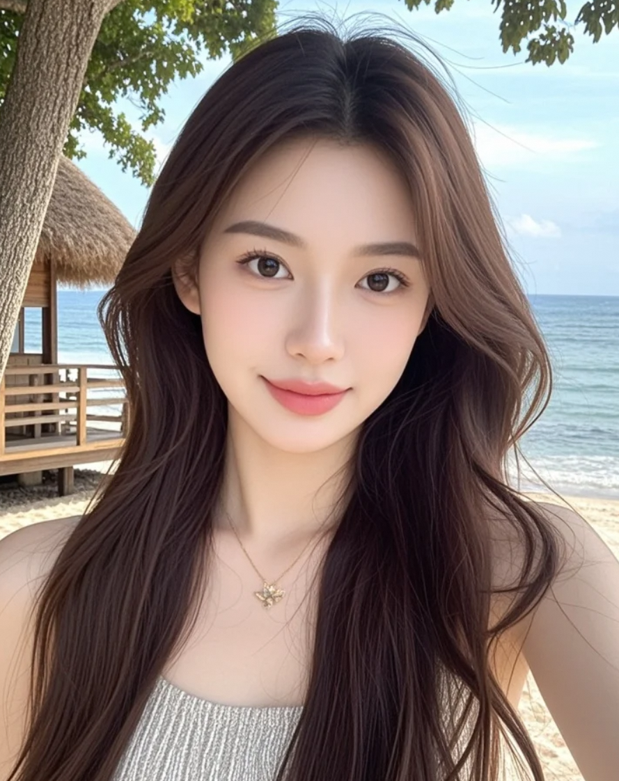 海风中的微笑，是给这个夏天最好的礼物