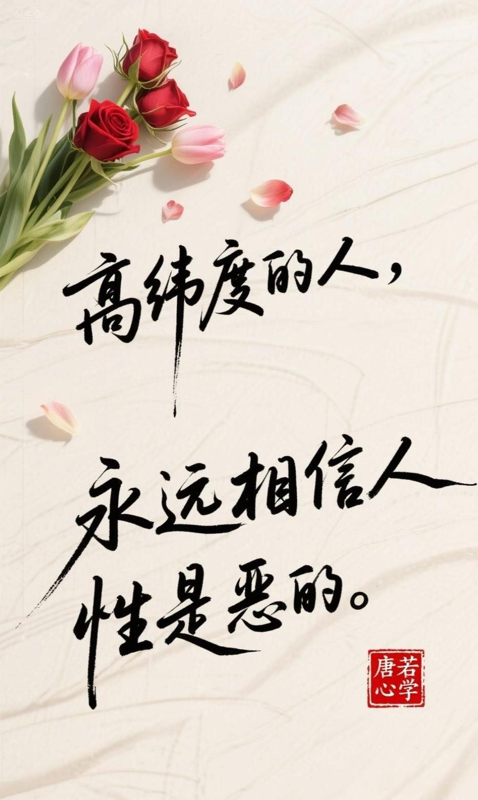 高纬度的人永远相信人性就是恶的
高纬度的人永远相信人性就是恶的，但是他们懂得引导