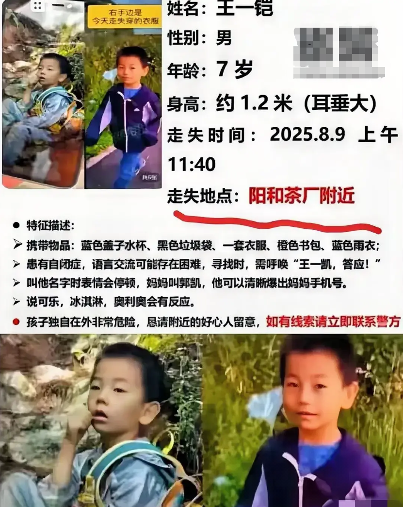 北京自闭症7岁男孩去云南大理夏令营失踪其实是犯了这三个大忌。

大忌一、孩子被确