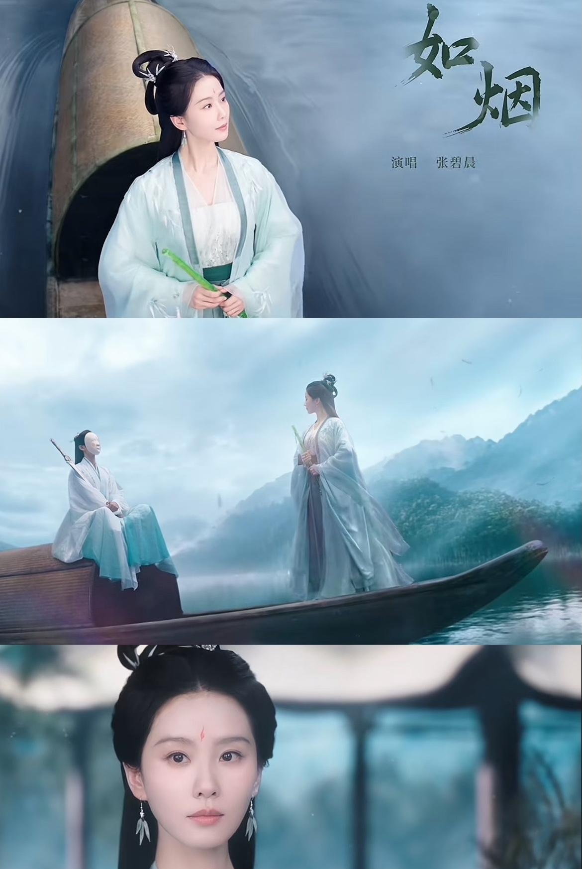 刘诗诗最大的问题，
不是眼里无神，也不是姿态僵硬，
而是她的脑子里考虑的东西太多