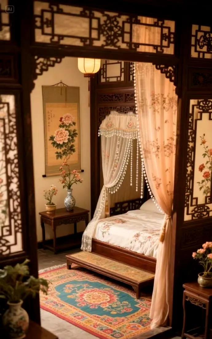 古代的大小姐真的住这种房子吗？
这条件也太好了吧
现在好多人家还达不到这个水平