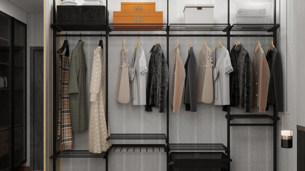 家居收纳新趋势：金属衣帽间如何重塑当代居住空间