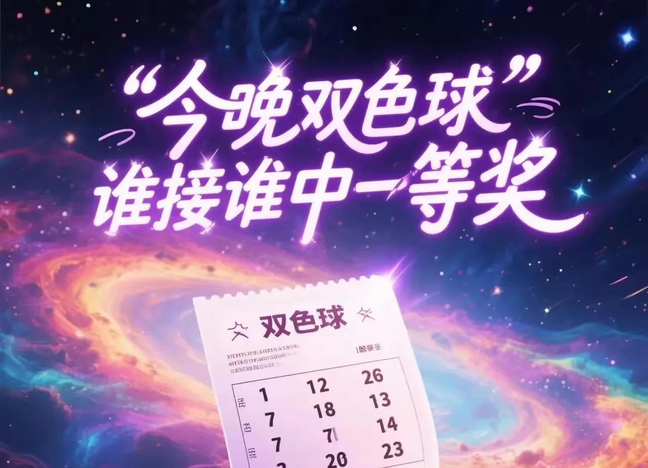 中奖啦！奖池19.98亿，快来接收。
今晚双色球中彩票一等奖：“谁接谁灵”。
今