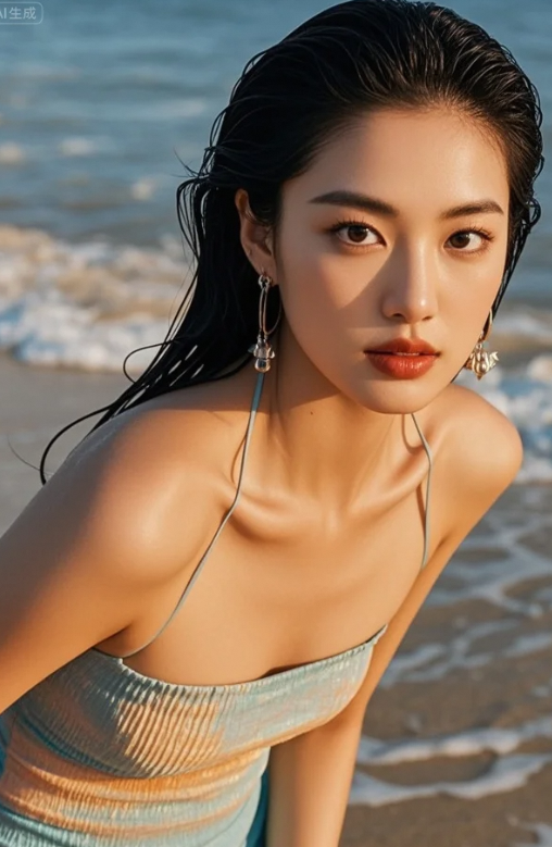 美女的眼神太有故事，看一眼就忍不住想了解她！