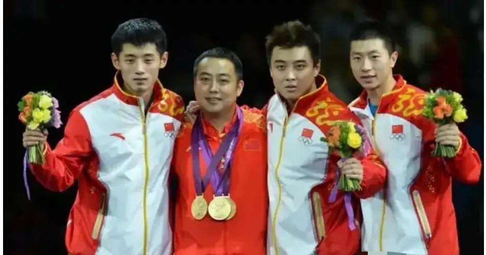 这四位乒乓球运动员，有谁没拿过奥运会冠军