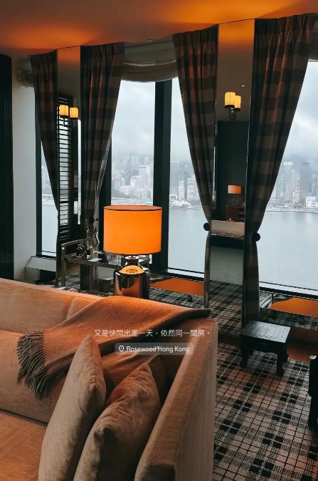 马筱梅又发表感慨了！
和汪小菲到香港出差，
住的还是同一间房！


对于马筱梅而