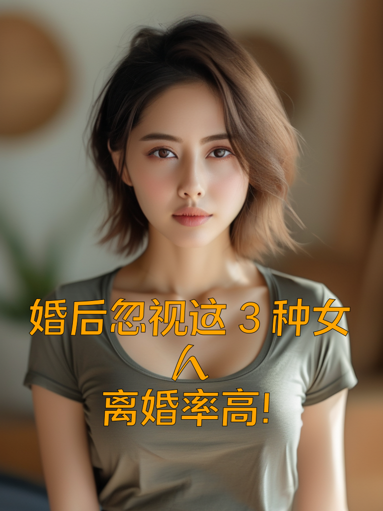 婚后忽视这3种女人，离婚率高！