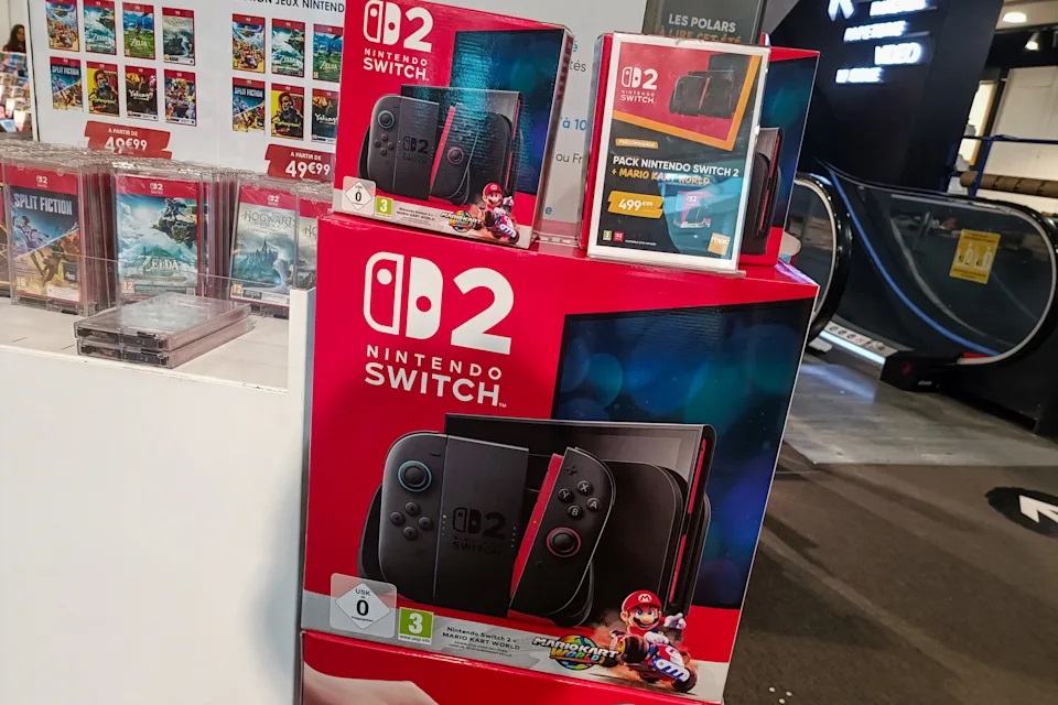 任天堂最新游戏主机Switch 2即将于7月10日在中国台湾省正式推出，目前已经