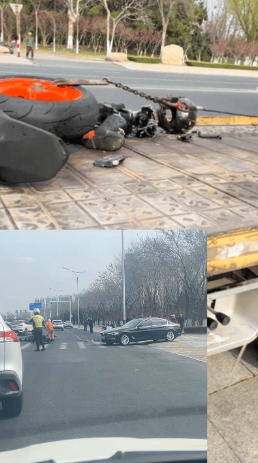 又一个家庭崩溃了，这个才20岁的青年驾驶一辆ktm超级公爵1920，估计速度超过