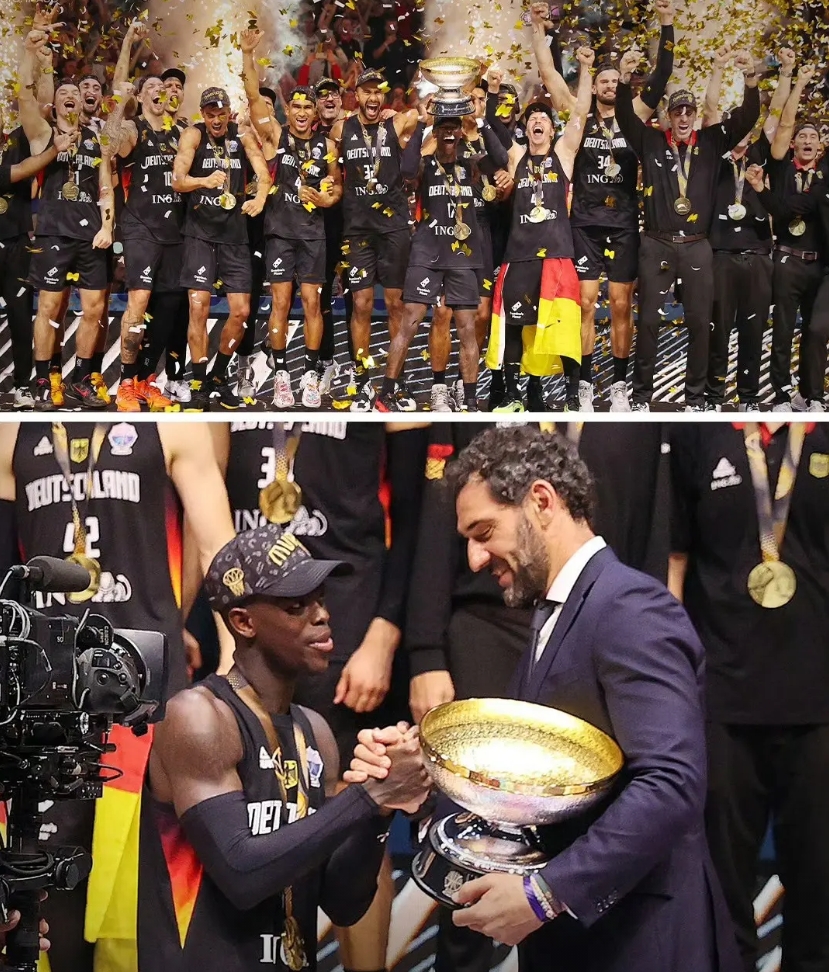 施罗德不愧是FIBA赛场第一控卫，历史地位已经超越诺维斯基，德国篮坛历史第一人！