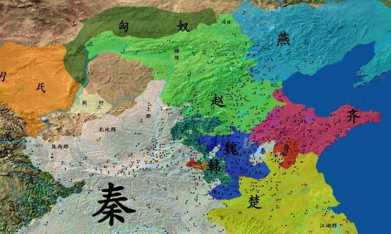 战国时期，山西很多地方都是赵国的地盘，而且赵国发祥地晋阳，就是现在的太原地区，但