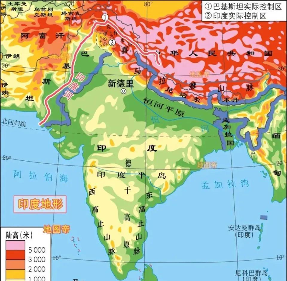 巴基斯坦才是历史上名副其实的印度，因为整个印度河的大部分都是在巴基斯坦，只有上游