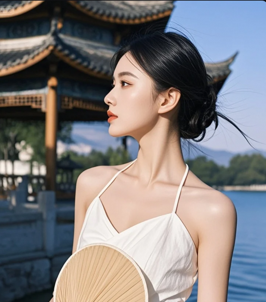 她不看你，却让你忍不住多看一眼