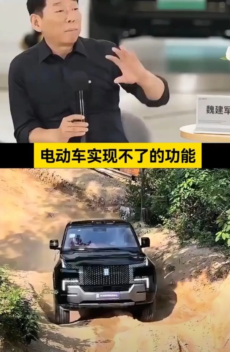 电动车不能越野？魏建军又爆惊人言论！网友炸锅：电机低扭暴打燃油车？

长城老总魏
