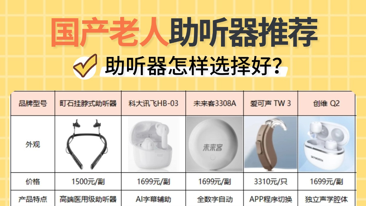 助听器怎样选择？左点助听器靠谱吗？国产老人助听器推荐