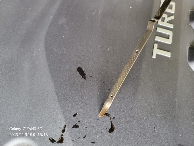 新车烧机油
新车10000公里，4500首保，刚发现机油尺到底