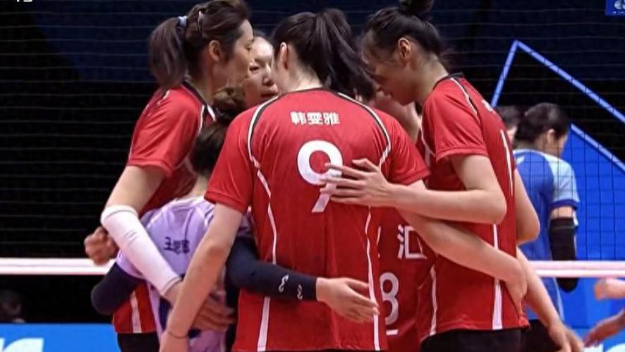 全运会女排：上海3-0碾压河南，朱婷难救主 ，黑马之旅止步八强