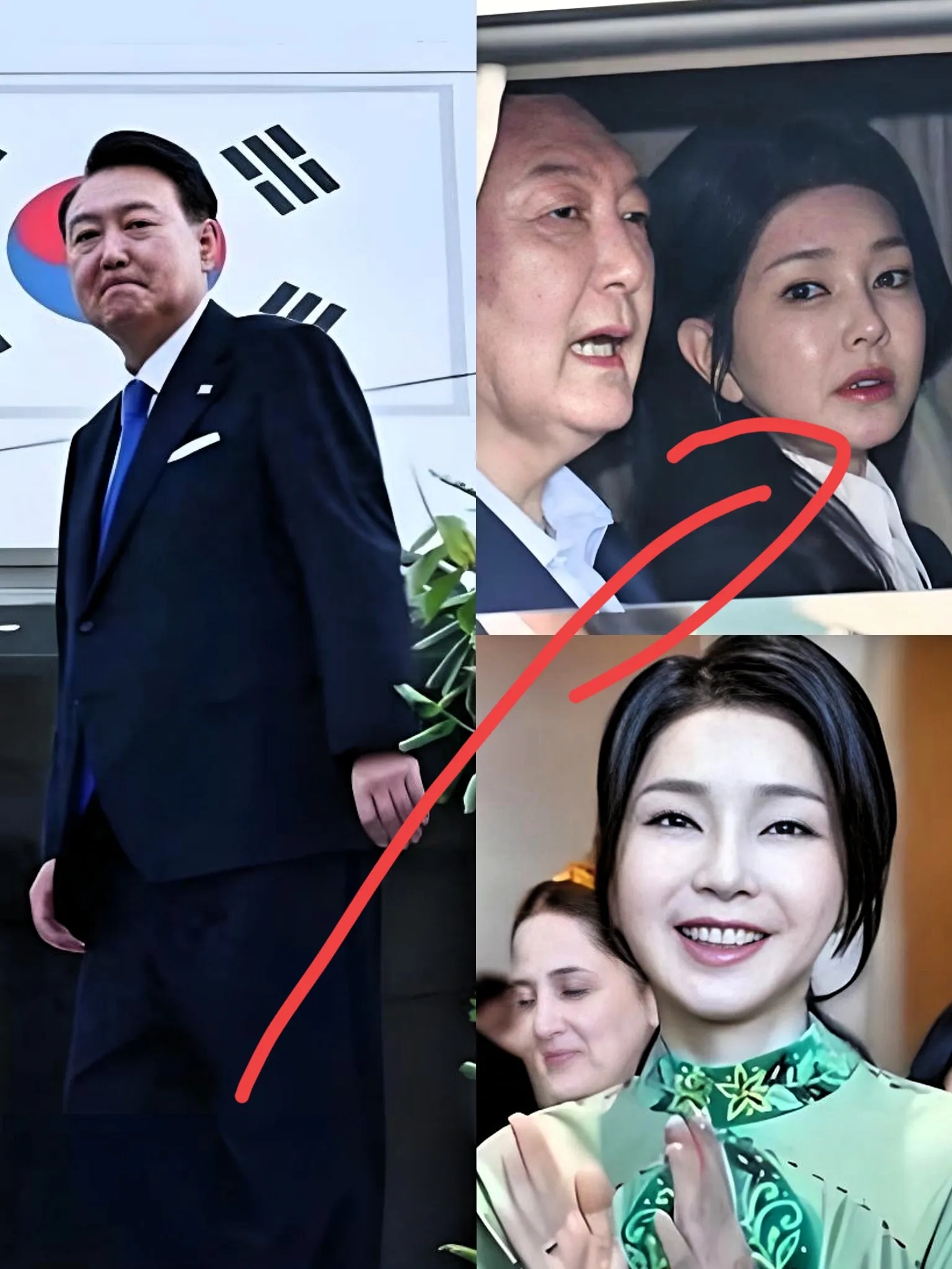 就在刚刚，韩国传来突发消息！
韩国方面正式宣布——前总统尹锡悦的妻子金建希，今日