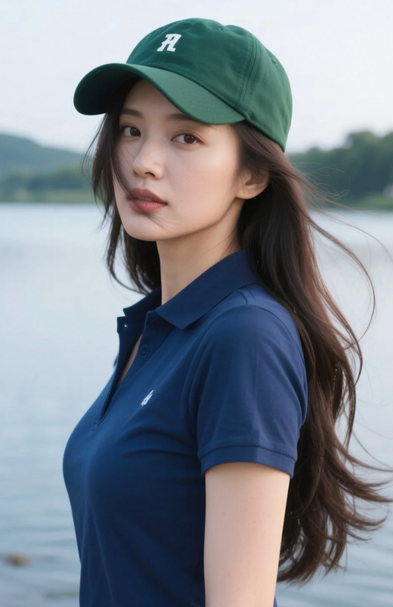 你以为她在看湖，其实她在看进你心里