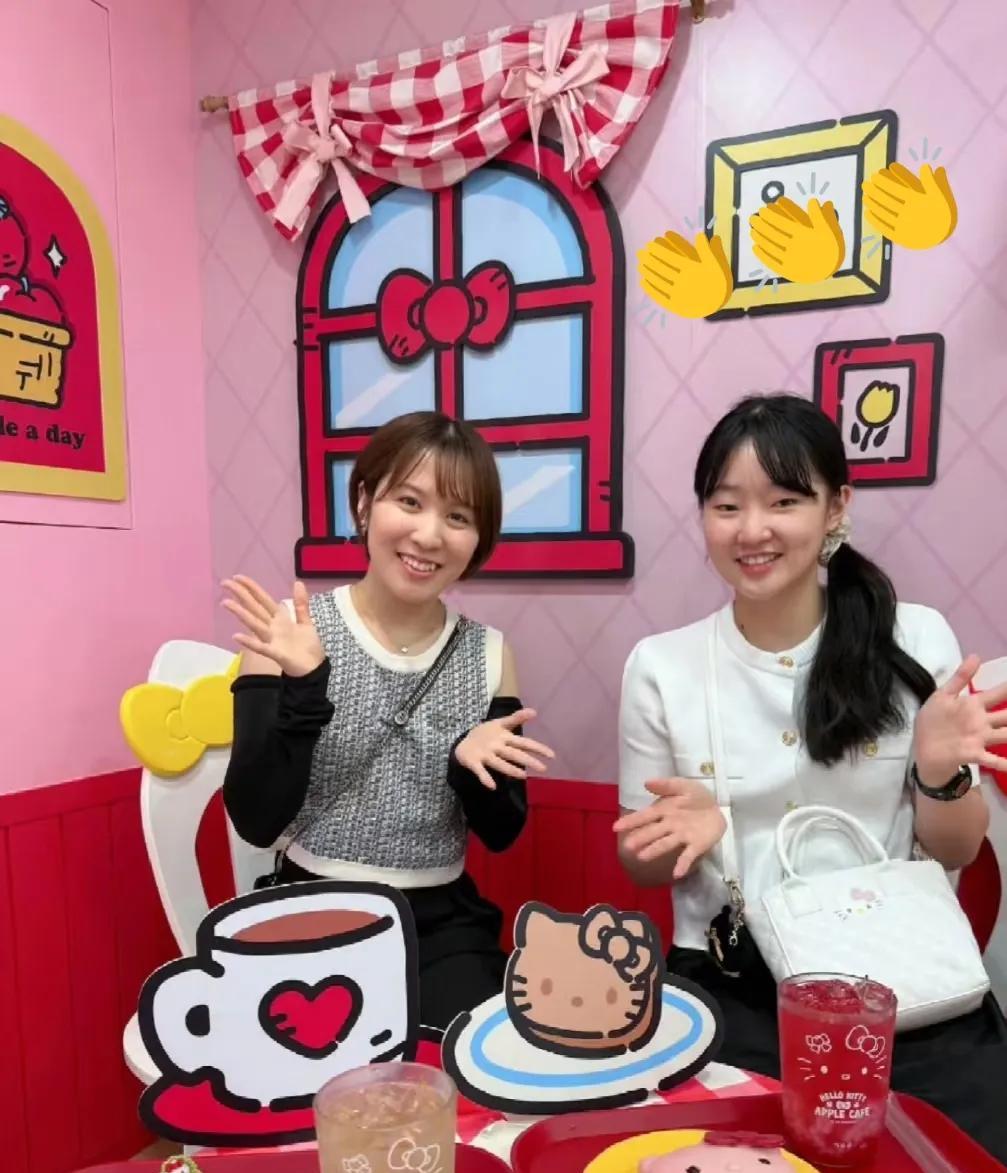 张本美和与平野美宇同框吃蛋糕了
近日，来自媒体的报道，张本美和与平野美宇同框了，