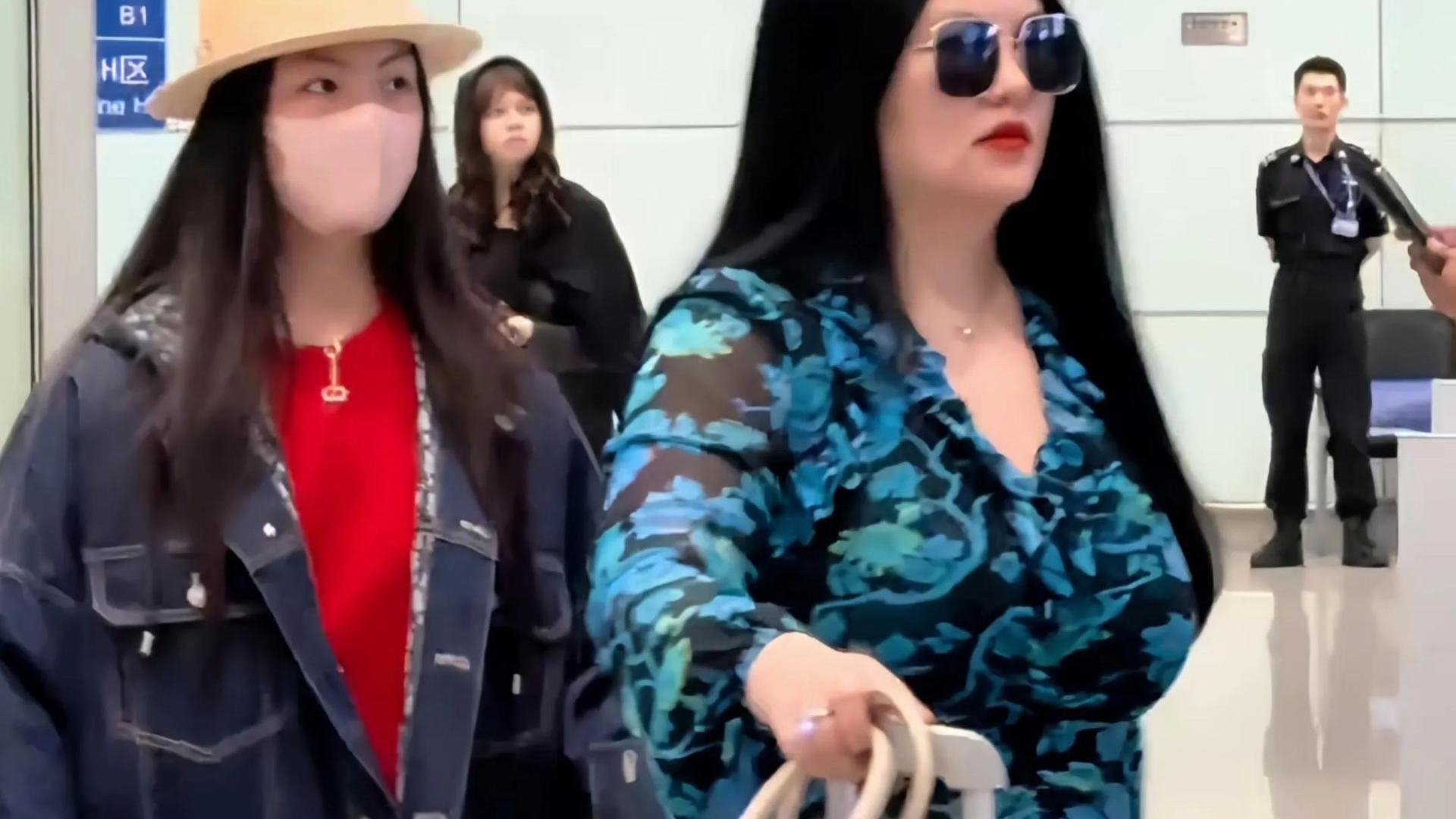 走路地动山摇！李湘的丰腴，像极了盛唐杨贵妃！