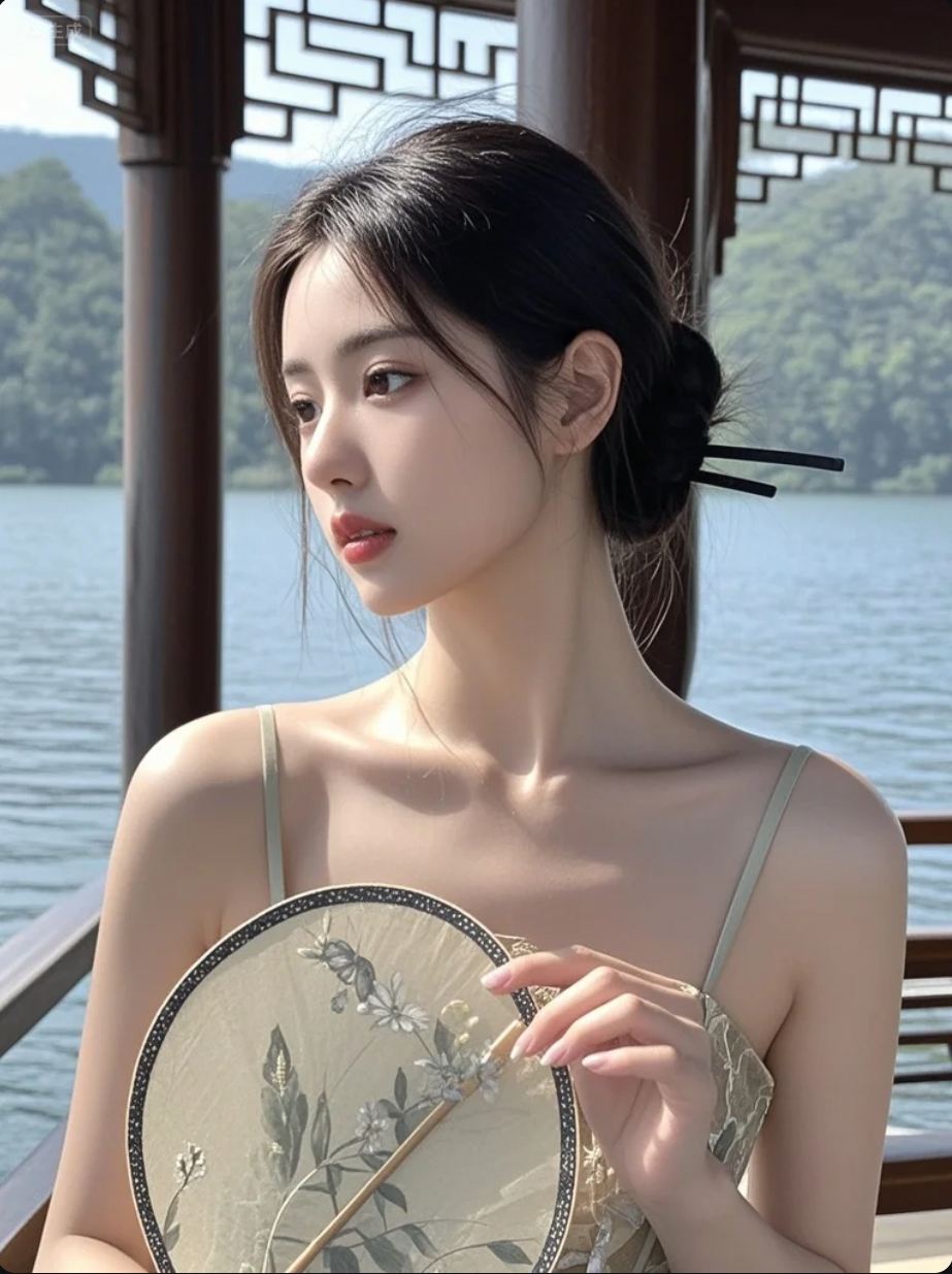 她不看你，却让你忍不住多看一眼