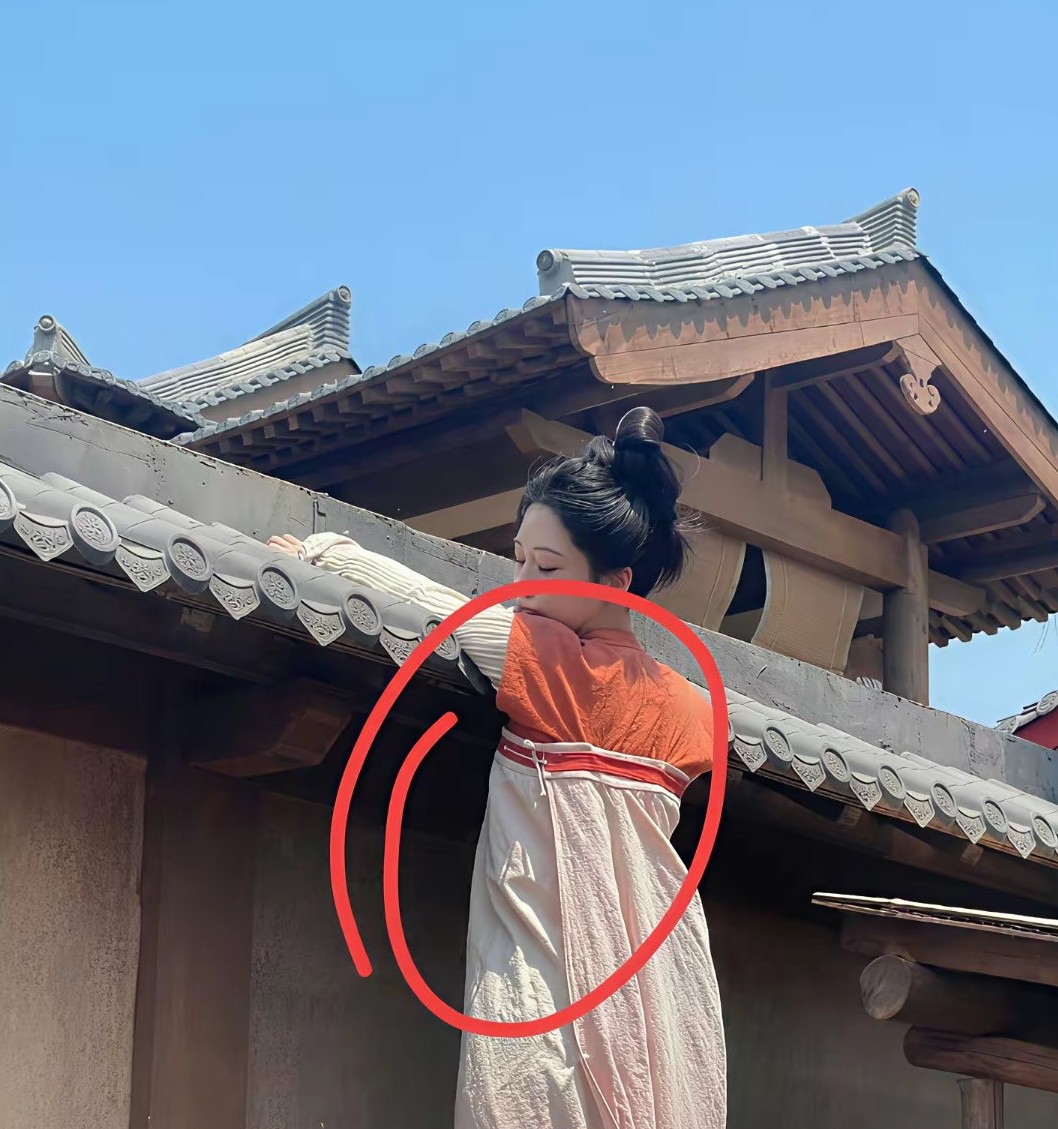 我穿汉服就怕汉服裙子掉了
一路提着，直到看到锦绣芳华
还纳闷杨紫的怎么不掉，原来