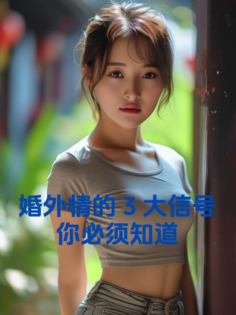 婚外情的3大信号，你必须知道