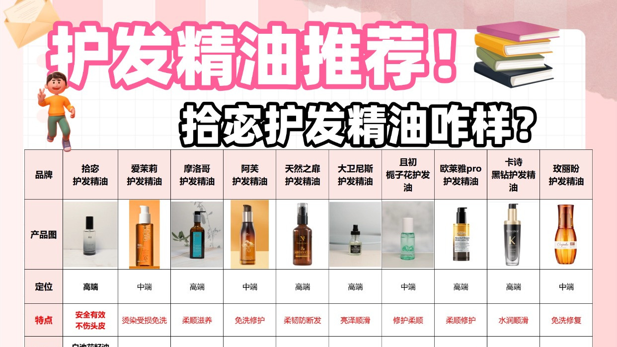 拾宓护发精油咋样？护发精油推荐！全网首发超全体验测评