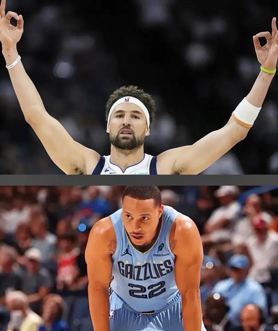 NBA附加赛，汤普森与贝恩不在一个档次。
汤普森出场32分钟，投篮15中7，三分