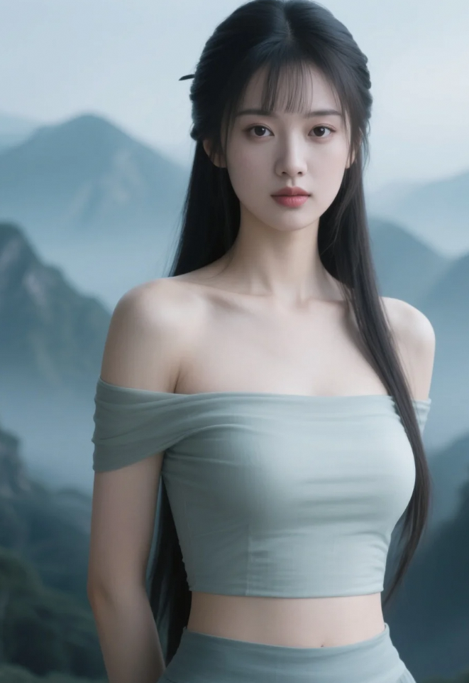 宛如一幅流动的画卷，充满了温婉的气息