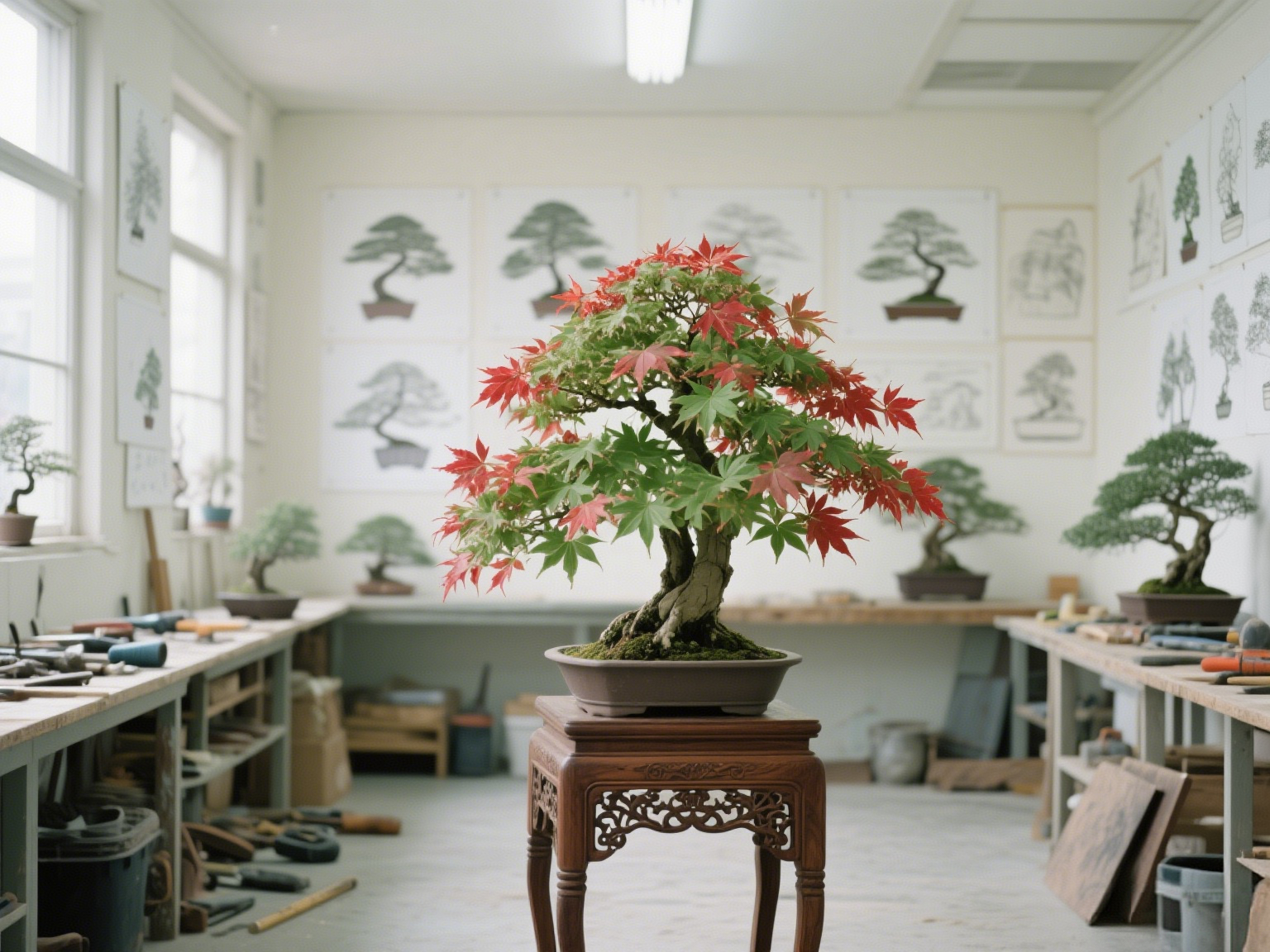 红枫施肥：别喂太饱！按季节 “搭伙”，叶子红得有劲儿