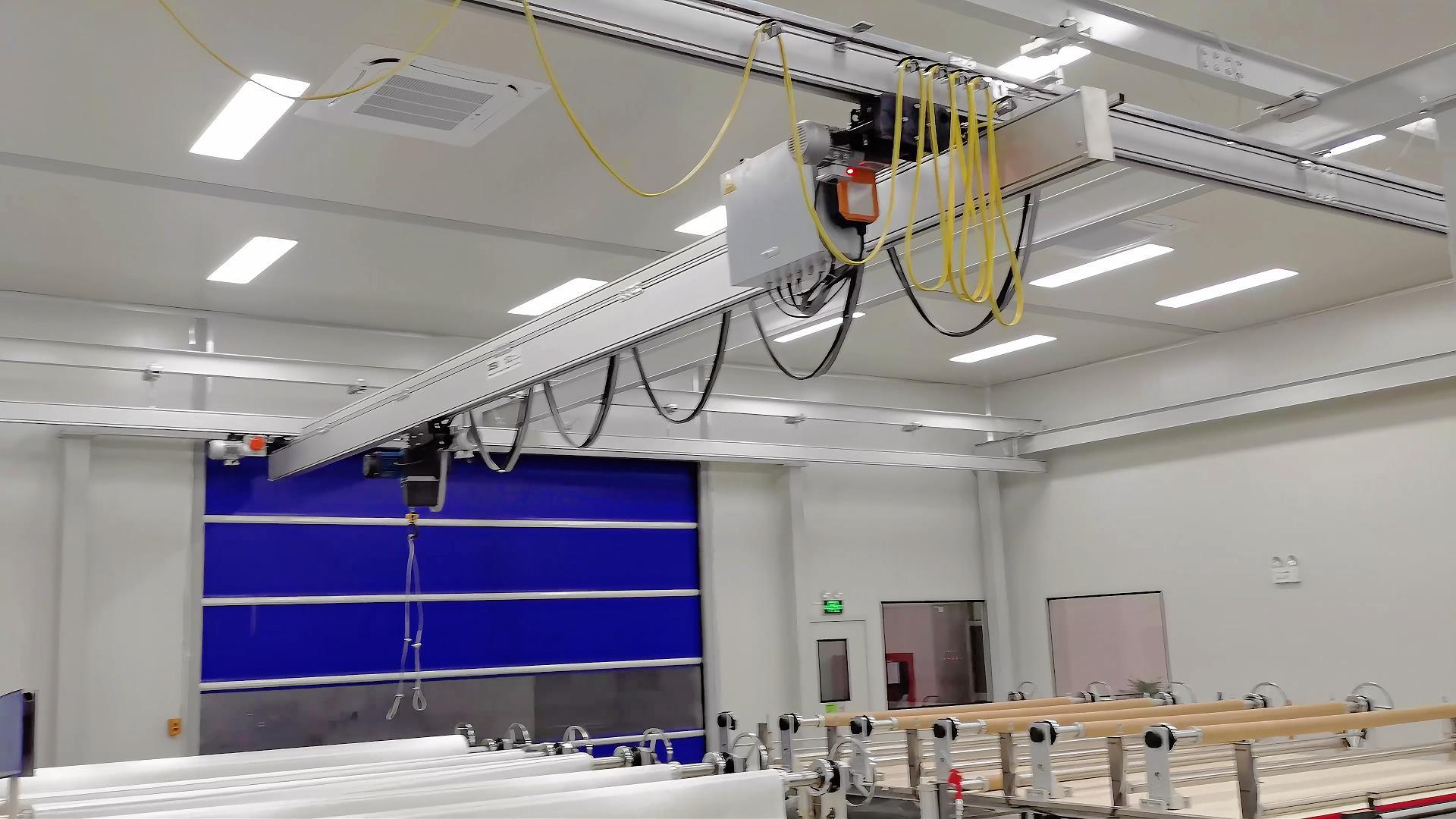 铝轨KBK起重机：强度重量平衡，多行业物料搬运解决方案