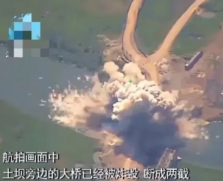俄罗斯已经杀红了眼，无所顾忌地对乌克兰全境狂轰滥炸，连一条小土坝都不放过。
6月