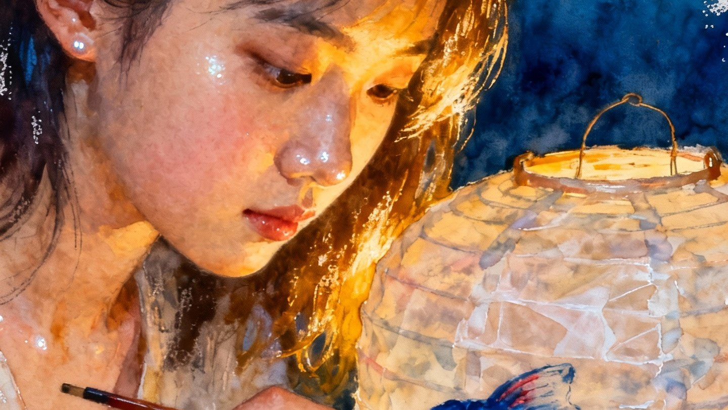 鱼画的呼吸——让静止的画面有了生命