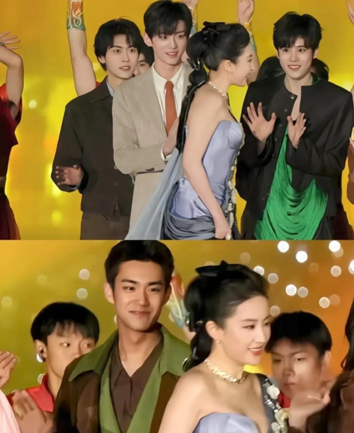 这个春天最养眼的画面来了！刘亦菲以一袭Miss Sohee 2025春夏高定紫纱