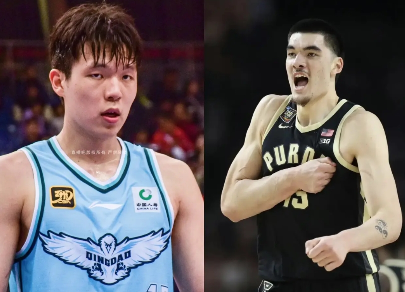 杨瀚森与扎克埃迪身体天赋对比；

年纪，杨瀚森19岁，扎克埃迪22岁；

身高，
