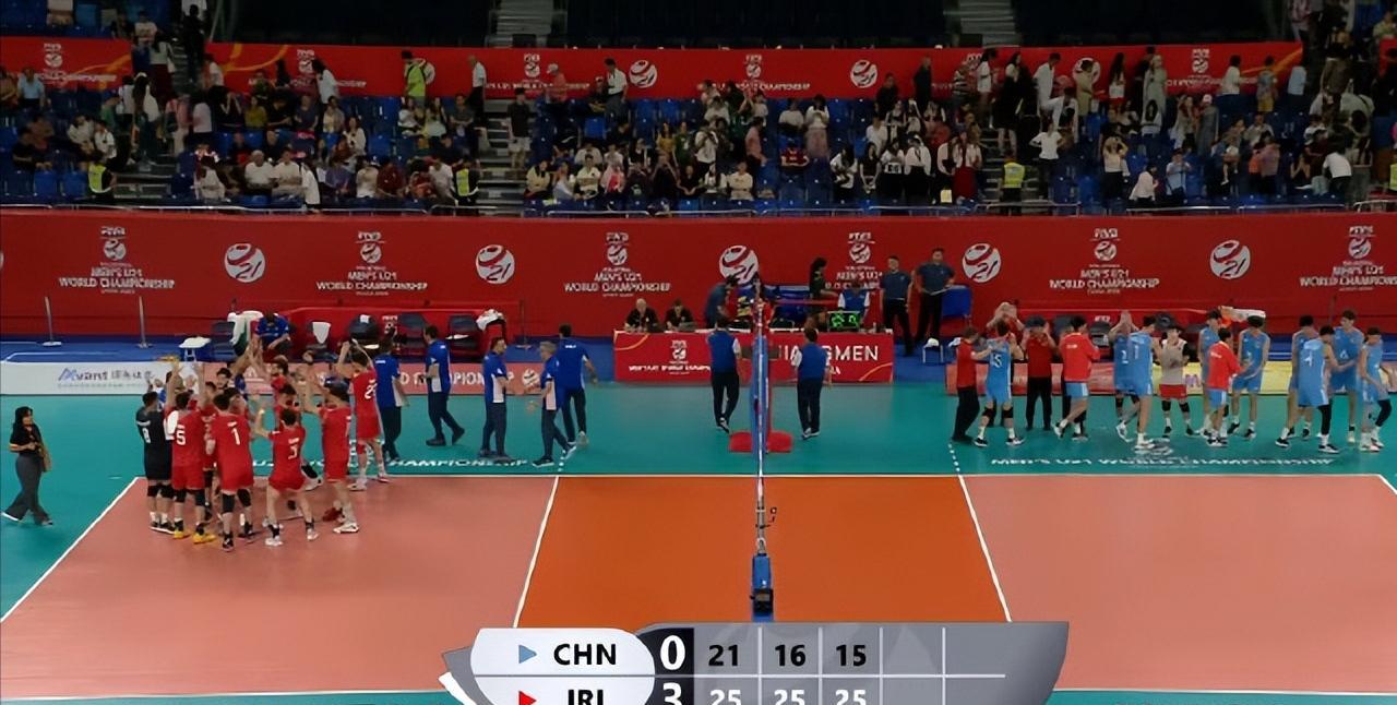U21男排与伊朗的差距，大到你无法想象。
堪堪一个小时吧，0:3，天时地利人和占