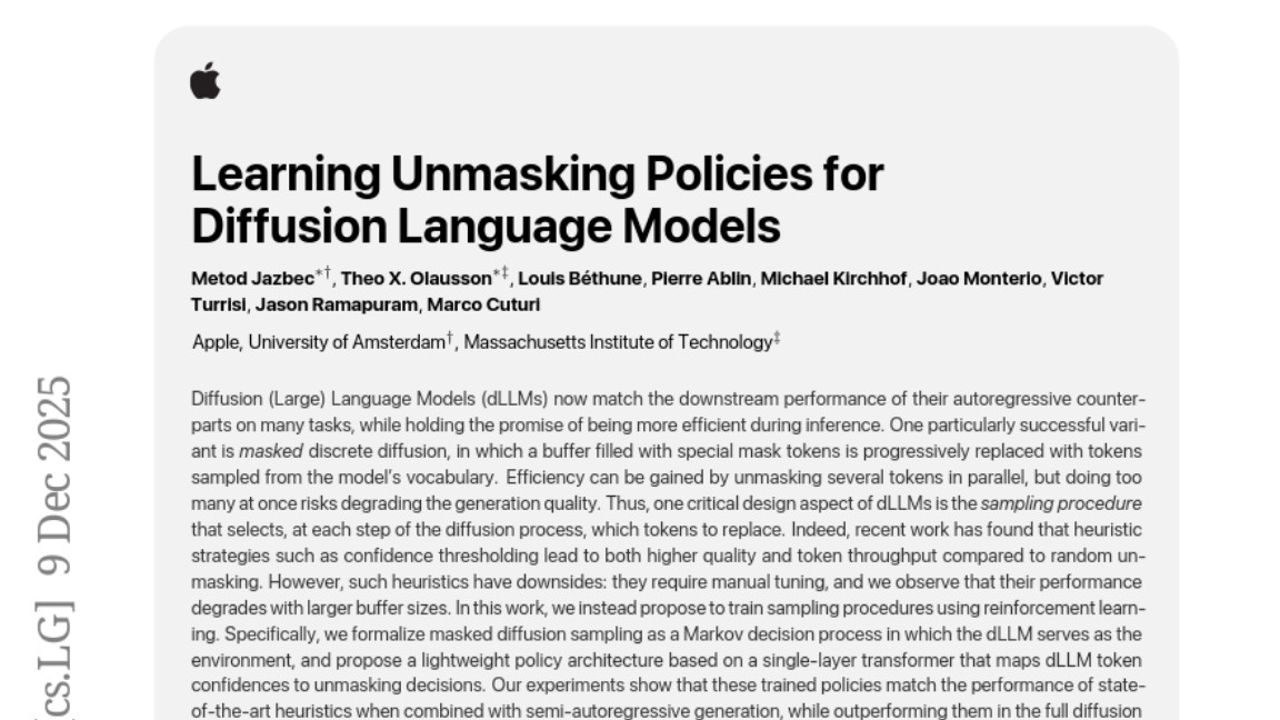 苹果突破：AI实现自主高效文本生成方式革新