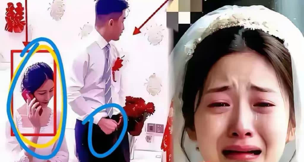 安徽新娘婚礼现场煲电话粥安慰男闺蜜，新郎怒摔捧花离场。
这事儿，怎么说呢？

