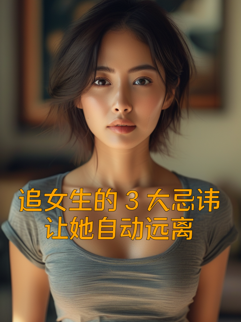 追女生的3大忌讳，让她自动远离