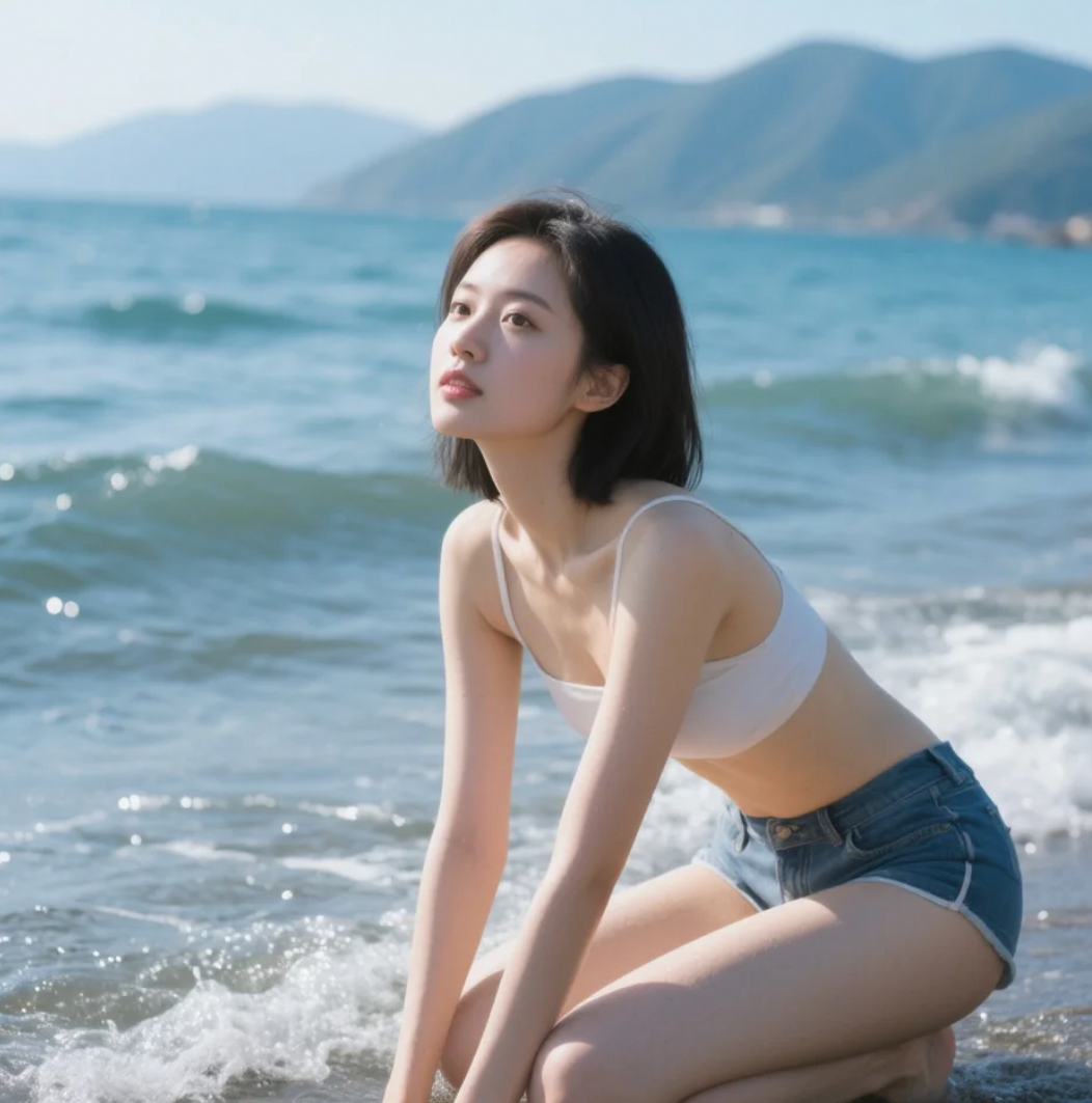 你说你喜欢我笑起来的样子，所以我今天特别用力笑了～你看得到吗