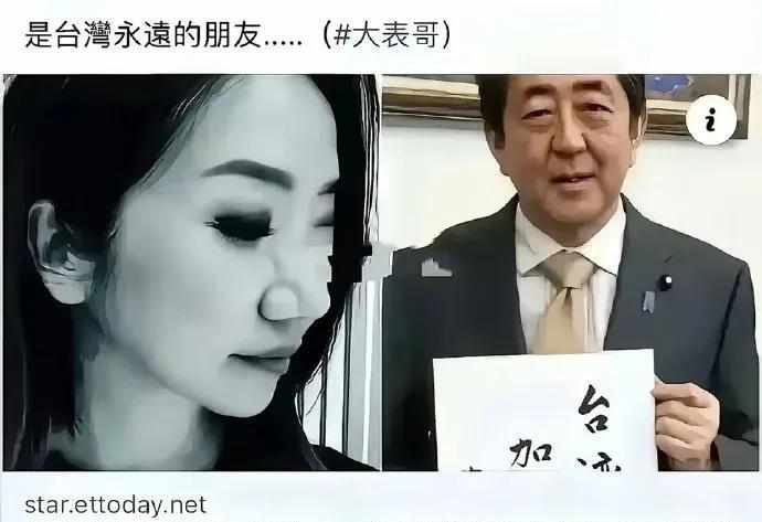 陶晶莹这会开始大谈“艺人不想接触政治”了，还记得前几年她为安倍爆“101盏灯”，